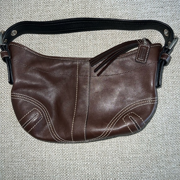 Coach Authentic Hobo Bag, Brown Leather, Like new - Picture 1 of 3